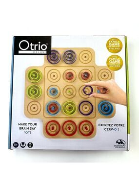 Otrio wood family board game NEW in box